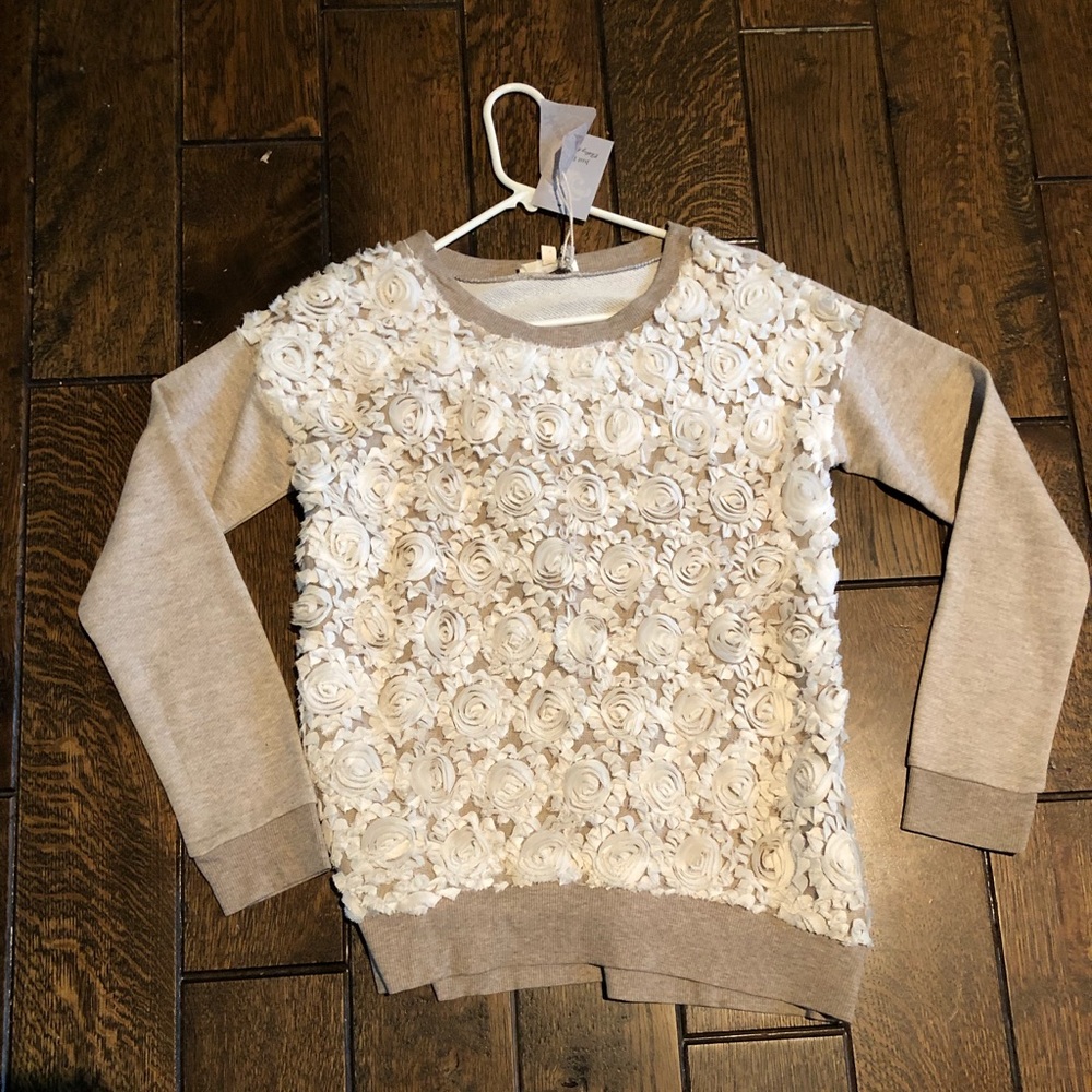 Lace Sweatshirt